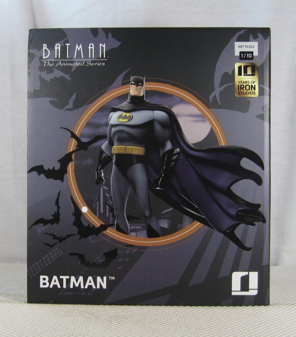 Iron Studios Batman Animated Series Batman 1/10 Statue DC Comics NEW SEALED - Image 4