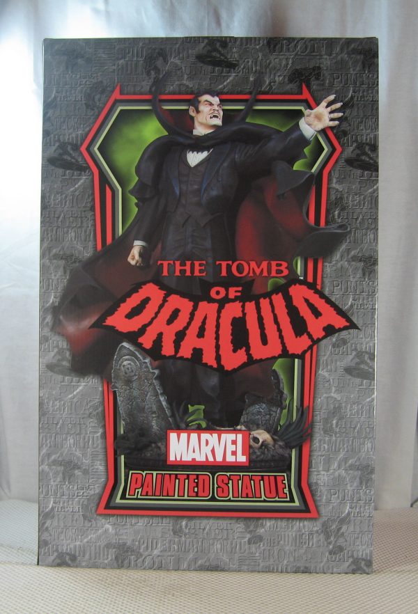 Tomb of Dracula Statue 325/500 Bowen Designs Marvel Comics NEW SEALED - Image 4
