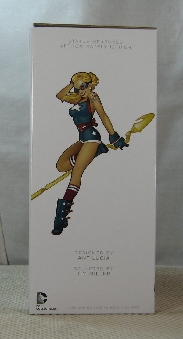 Bombshells Stargirl Statue 379/5200 DC Collectibles Justice League NEW SEALED - Image 6