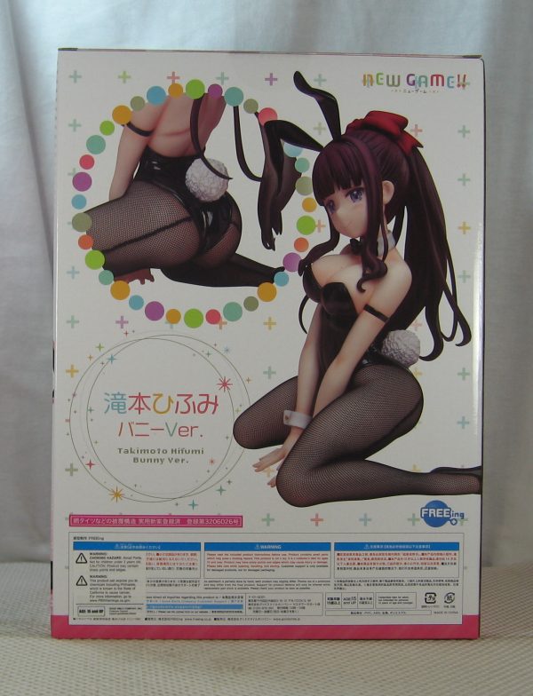 FREEing New Game! Hifumi Takimoto 1/4 Bunny Figure NEW SEALED - Image 6