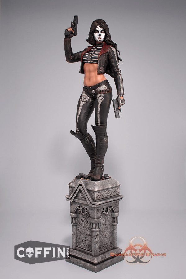 La Muerta Vengeance 1/5 Statue 62/300 Quarantine Studio Coffin comics NEW SEALED