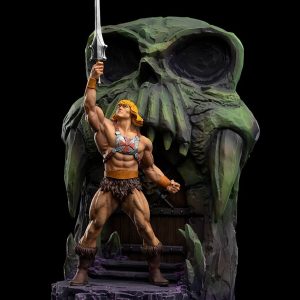 Iron Studios He-Man 1/10 Deluxe Statue Masters of the Universe NEW SEALED