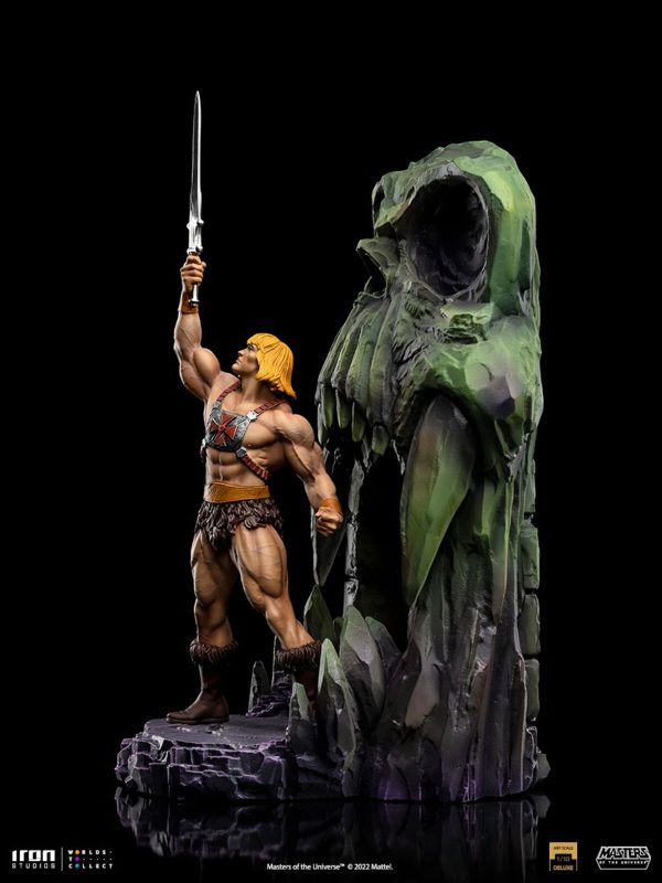 Iron Studios He-Man 1/10 Deluxe Statue Masters of the Universe NEW SEALED - Image 2