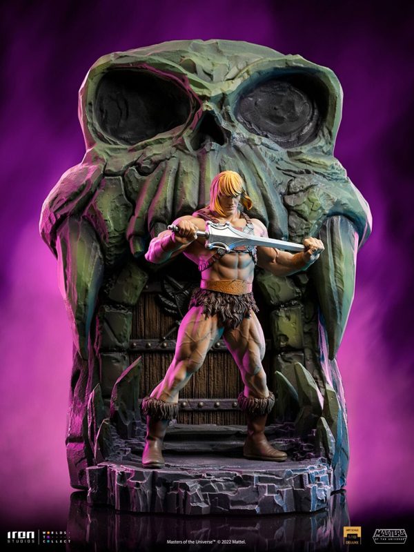 Iron Studios He-Man 1/10 Deluxe Statue Masters of the Universe NEW SEALED - Image 5