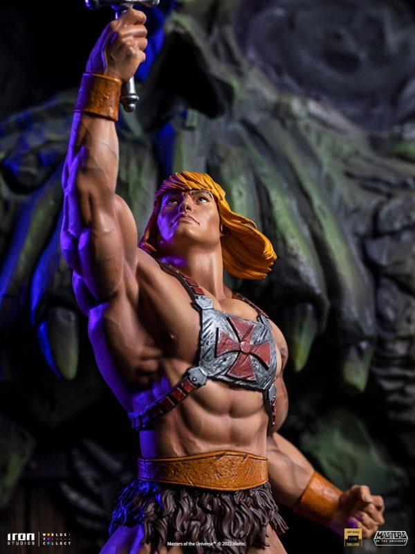 Iron Studios He-Man 1/10 Deluxe Statue Masters of the Universe NEW SEALED - Image 6