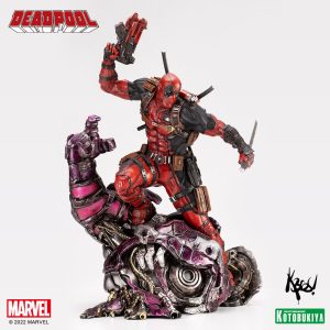 Kotobukiya Deadpool 1/6 Fine Art Statue 459/750 Signature Series NEW SEALED