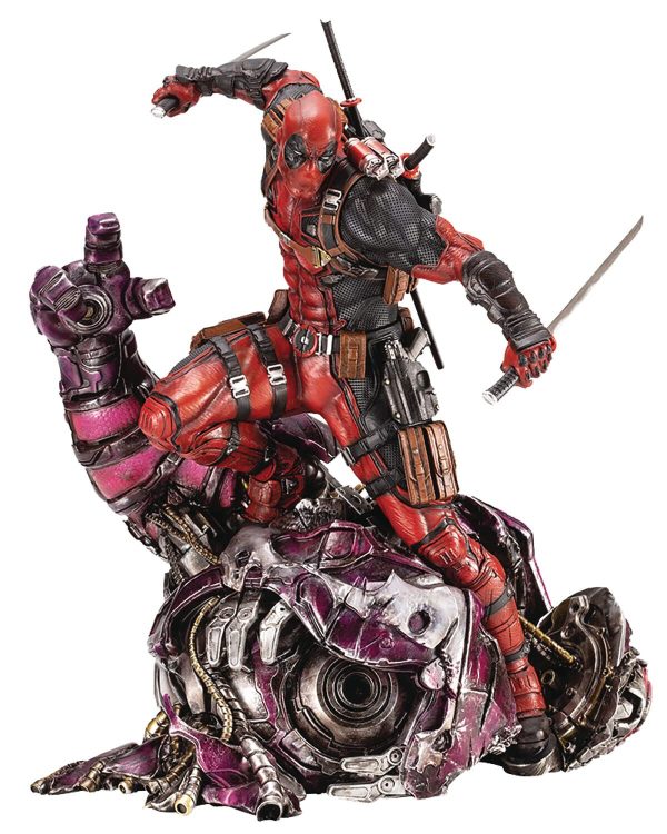 Kotobukiya Deadpool 1/6 Fine Art Statue 459/750 Signature Series NEW SEALED - Image 2