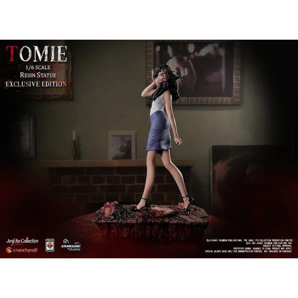 Junji Ito Collection Tomie Exclusive 1/6 Statue 211/750 Animegami NEW SEALED - Image 3