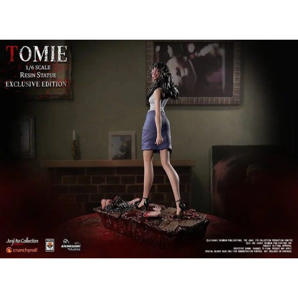 Junji Ito Collection Tomie Exclusive 1/6 Statue 211/750 Animegami NEW SEALED - Image 4