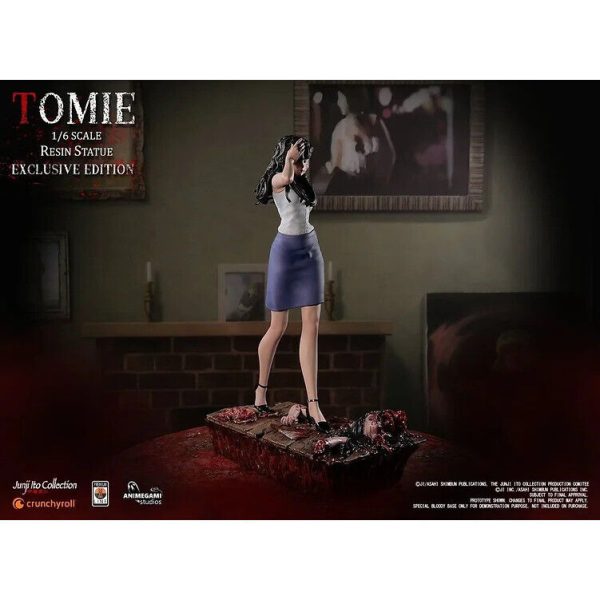 Junji Ito Collection Tomie Exclusive 1/6 Statue 211/750 Animegami NEW SEALED - Image 5