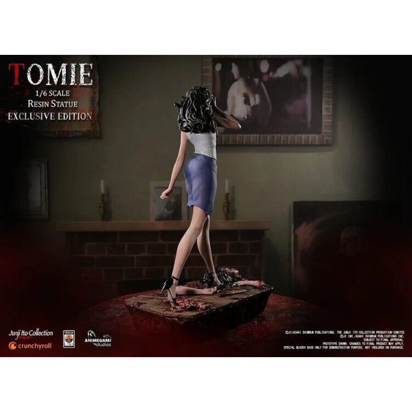 Junji Ito Collection Tomie Exclusive 1/6 Statue 211/750 Animegami NEW SEALED - Image 6