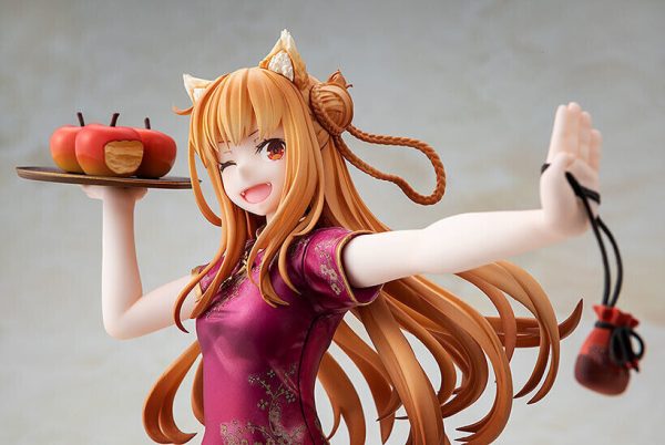 Spice and Wolf Holo 1/7 Chinese Dress Figure Kadokawa NEW SEALED - Image 3
