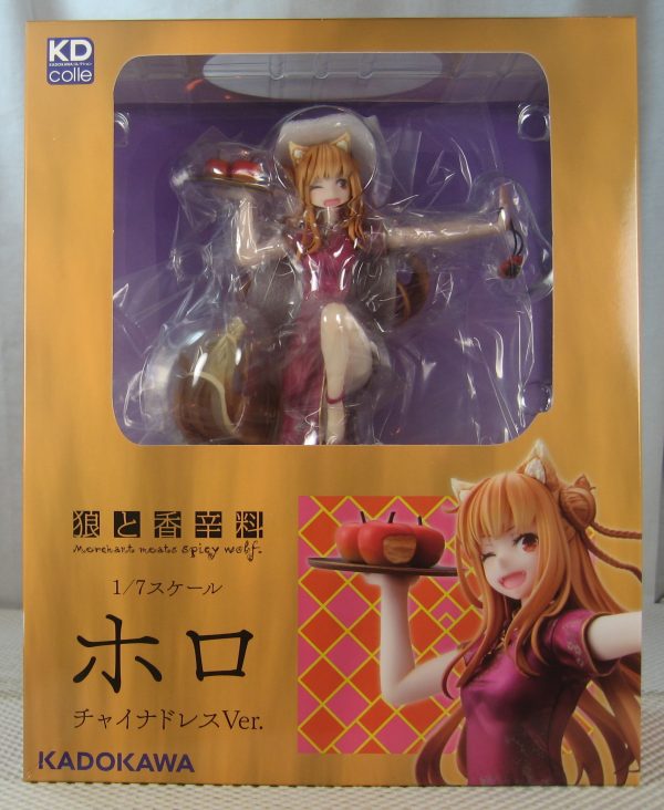 Spice and Wolf Holo 1/7 Chinese Dress Figure Kadokawa NEW SEALED - Image 10
