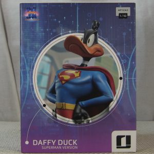 Iron Studios Daffy Duck Superman 1/10 Statue Space Jam Looney Tunes NEW SEALED