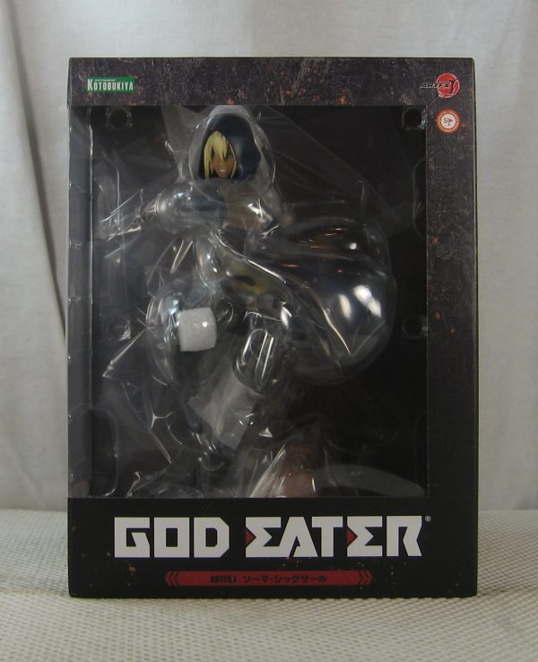Kotobukiya God Eater Soma Schicksal ArtFX J 1/8 Figure NEW SEALED - Image 4