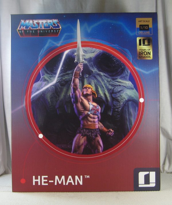 Iron Studios He-Man 1/10 Deluxe Statue Masters of the Universe NEW SEALED - Image 7