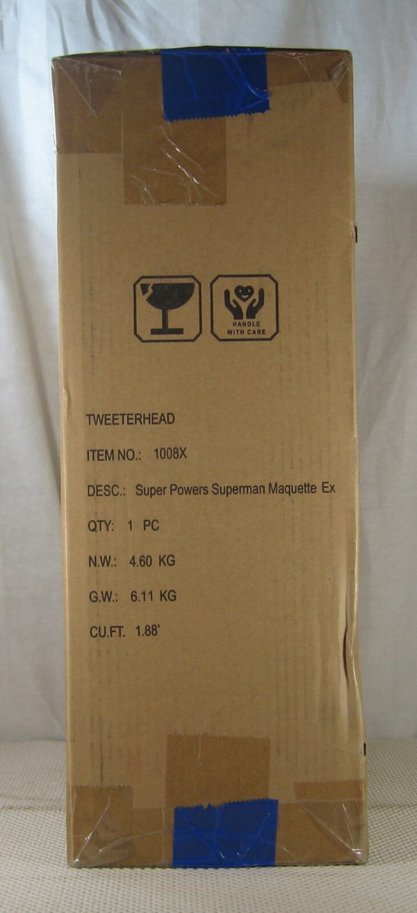 Tweeterhead Superman Super Powers Exclusive Maquette 67/175 Reissue Ver. SEALED - Image 5