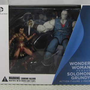 Wonder Woman vs Solomon Grundy Figure Set Injustice Gods Among Us NEW SEALED