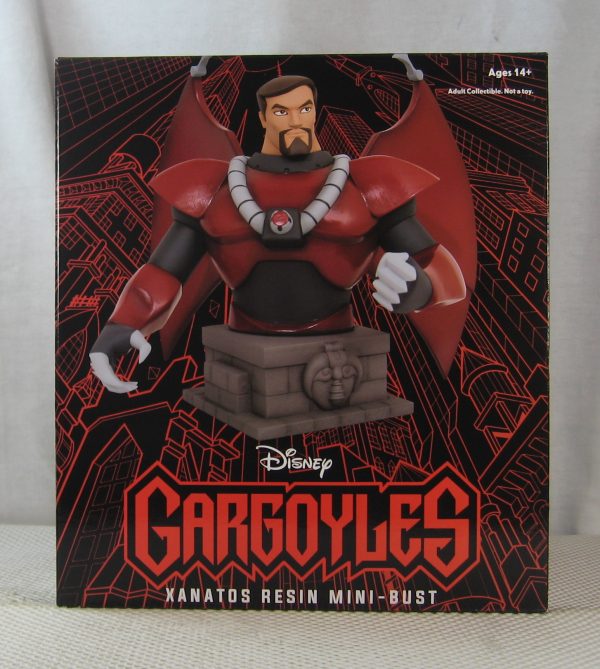 Disney Gargoyles Xanatos 1/7 Mini Bust 328/3000 Diamond Select NEW SEALED - Image 2