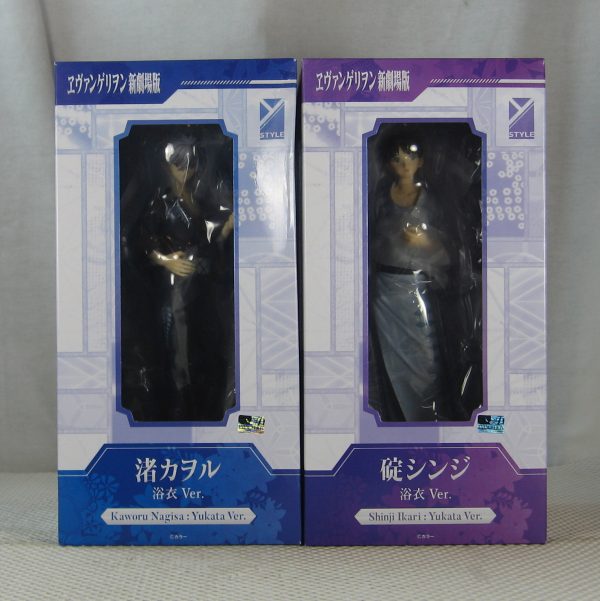 Rebuild of Evangelion Shinji Ikari & Kaworu Nagisa 1/8 Yukata Figure Set SEALED - Image 8
