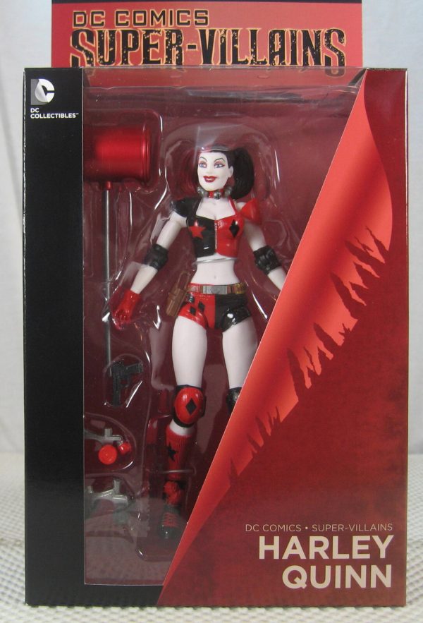 Harley Quinn Super-Villains Roller Derby Action Figure DC Collectible NEW SEALED