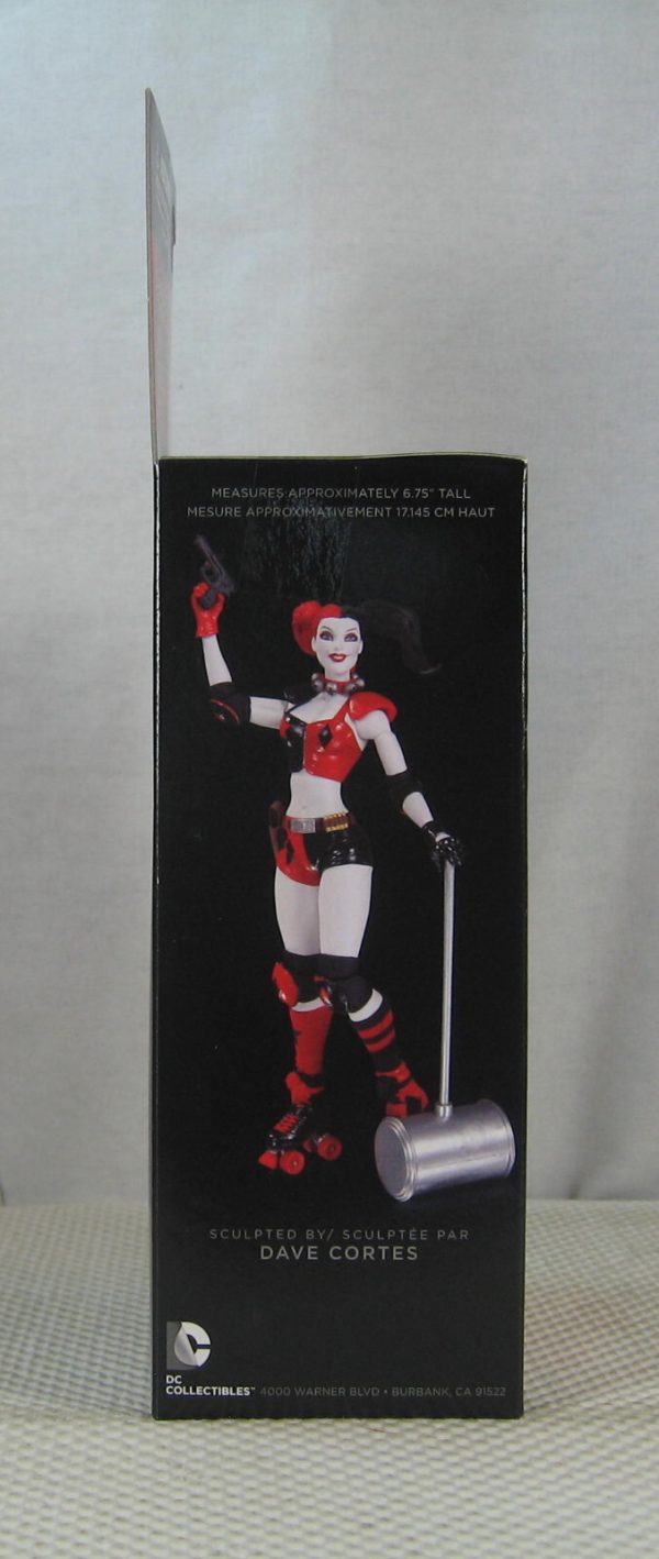 Harley Quinn Super-Villains Roller Derby Action Figure DC Collectible NEW SEALED - Image 4
