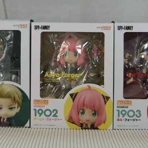 Spy x Family Nendoroid Loid, Anya & Yor Forger Action Figure Set NEW SEALED
