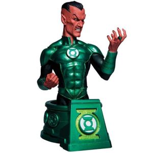 Green Lantern Sinestro Bust Blackest Night Heroes of the DC Universe NEW SEALED