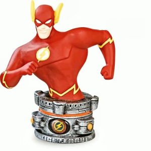 Flash Paperweight Bust Justice League Cartoon Network Series NEW SEALED