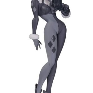 Harley Quinn Black and White Statue 2nd Edition Bruce Timm SEALED