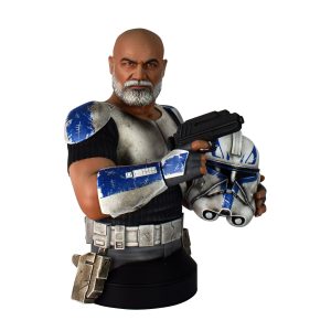 Star Wars Clone Wars Commander Rex Deluxe Bust Gentle Giant Diamond Select NEW