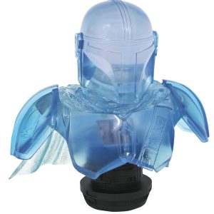 Star Wars Legends in 3D The Mandalorian Hologram 1/2 Bust SDCC 2021 NEW SEALED