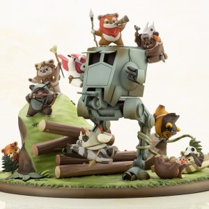 Star Wars Battle of Endor The Little Rebels ArtFX Statue Kotobukiya NEW SEALED