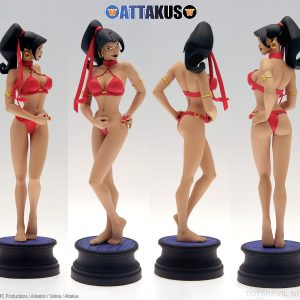 Cixi de Troy Red Bikini Statue 846/999 Olivier Vatine Attakus NEW SEALED