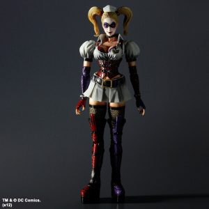Harley Quinn Arkham Asylum Square Enix Play Arts Kai Action Figure No. 4 SEALED