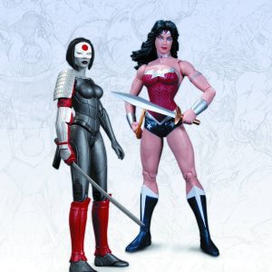Wonder Woman vs Katana Action Figure 2-Pack Set New 52 DC Collectibles SEALED