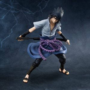 MegaHouse Naruto Shippuden Uchiha Sasuke G.E.M. Figure Statue 1st Edition SEALED