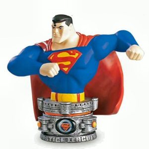 Superman Paperweight Bust Justice League Cartoon Network Series NEW SEALED
