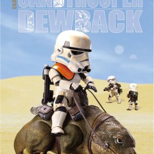 Star Wars Dewback and Sandtrooper Action Figure Beast Kingdom Egg Attack SEALED
