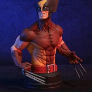 Gentle Giant Wolverine Mini Bust 553/730 Brown Costume Marvel X-Men NEW SEALED