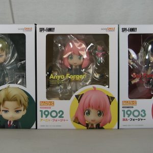 Spy x Family Nendoroid Loid, Anya & Yor Forger Action Figure Set NEW SEALED